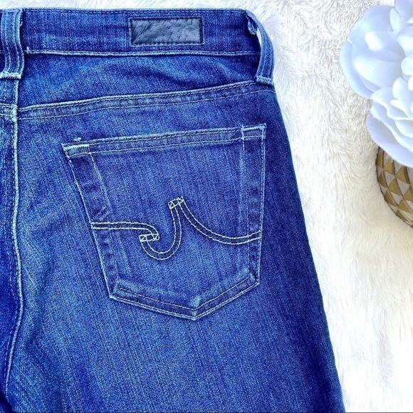 AG Adriano Goldschmied Lowrise Med Wash Legging Super Skinny Jeans Size 26 - Picture 10 of 16